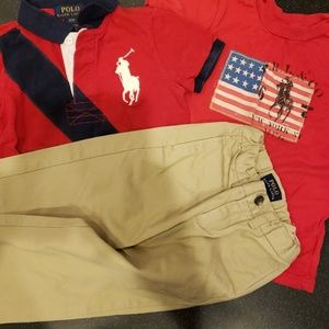 Lot of Toddler Boys Ralph Lauren Polo